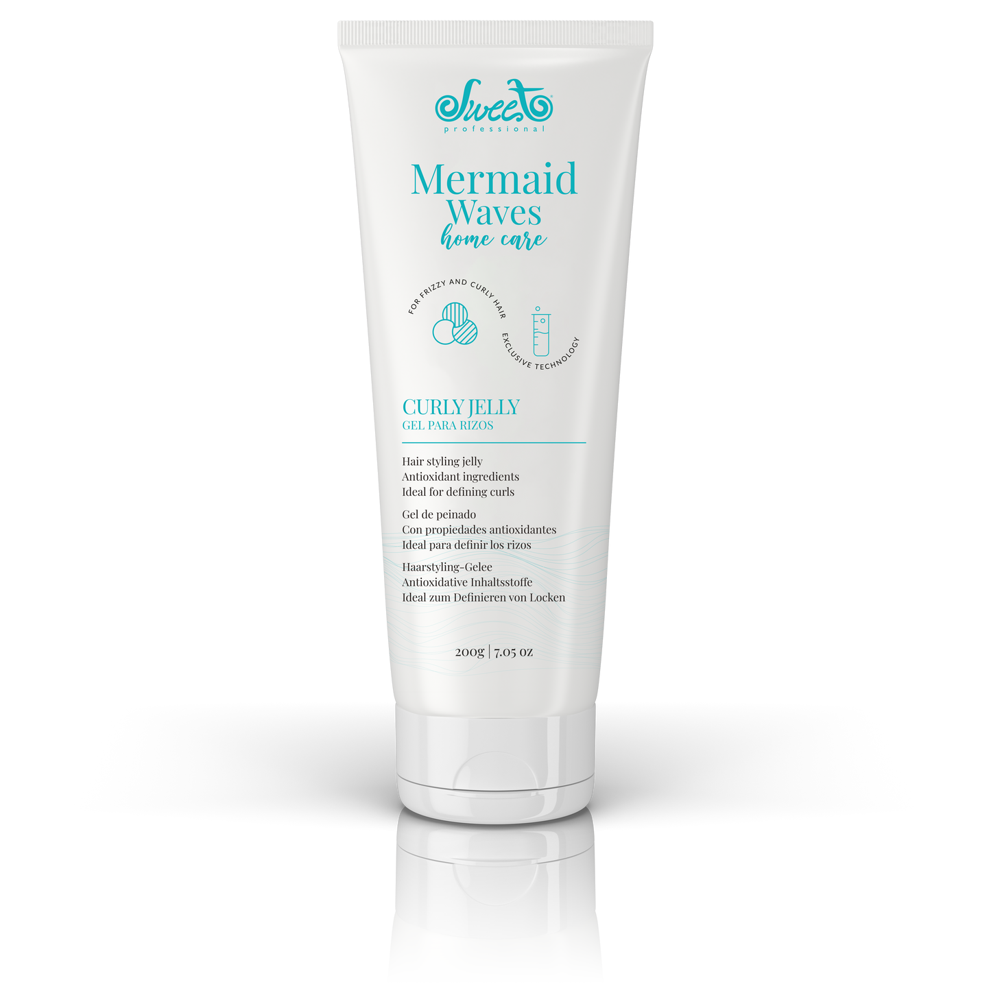 Mermaid Curly Jelly: Perfect Curl Definition & Shine (Home Care) - 230g