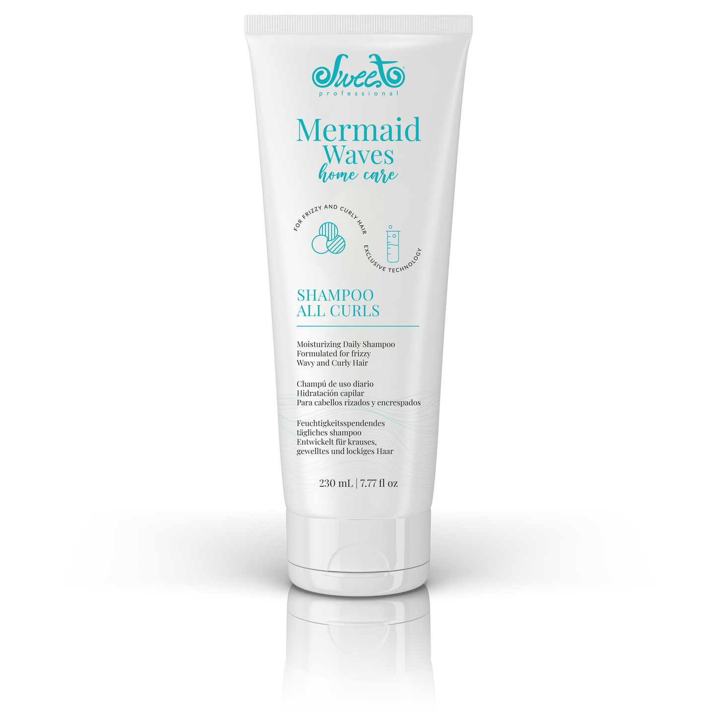 All Curls Shampoo: Daily Nutrition & Anti-Static Cleanse (10 Exotic Oils) - 230ml