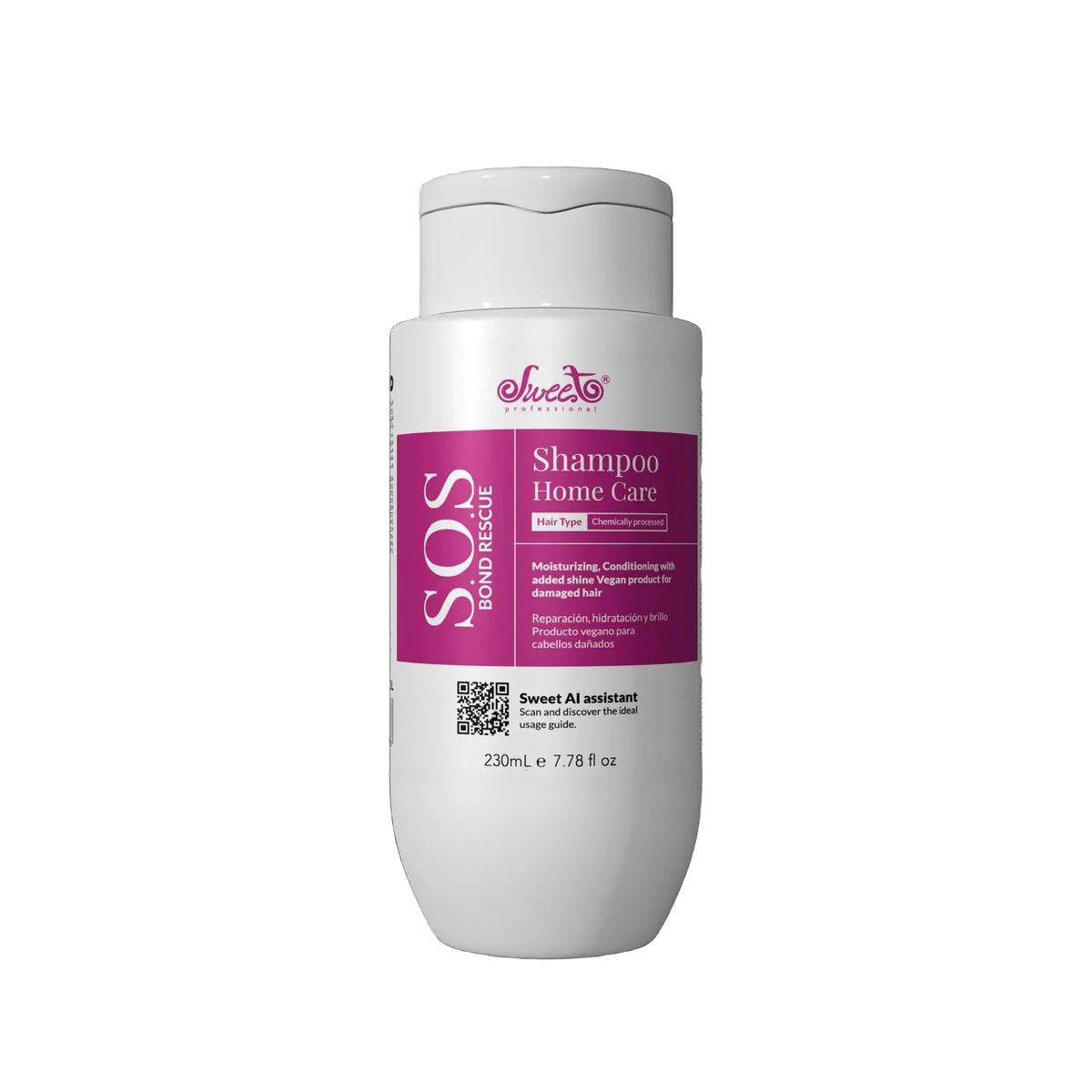 SOS Shampoo Home Care - 230ml / 8,1 OZ